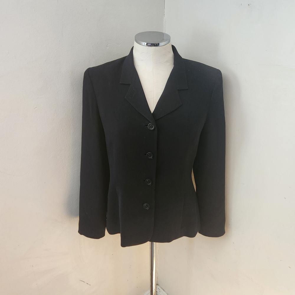 Garfield & Marks‎ Womens Black Blazer Jacket Size 6 USA
